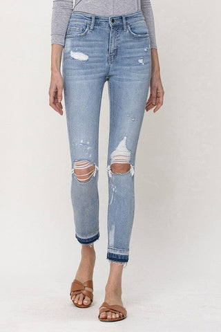 MID RISE CROP SKINNY *Online Only* - Premium Jeans from Flying Monkey - Just $90.55! Shop now 