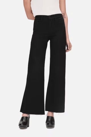 Le Palazzo Crop Raw After in Blackfinn - Premium Jeans at Lonnys NY - Just $278! Shop Womens clothing now 
