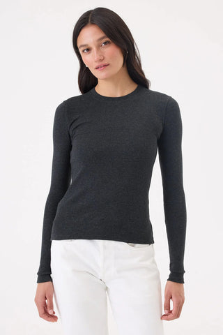 Goldie Lina Long Sleeve Ribbed Tee