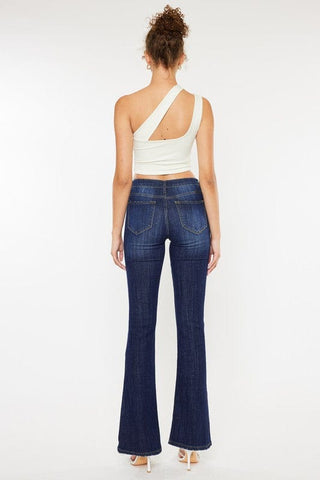 Mid Rise Flare Jeans *Online Only* - Premium Jeans at Lonnys NY - Just $75.25! Shop Womens clothing now 