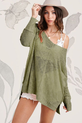 Taylor Sweater *Online Only* - Premium  from La Miel - Just $47.08! Shop now 