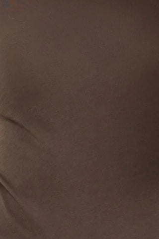 LA Made Suri Deep V Cap Sleeve Tee