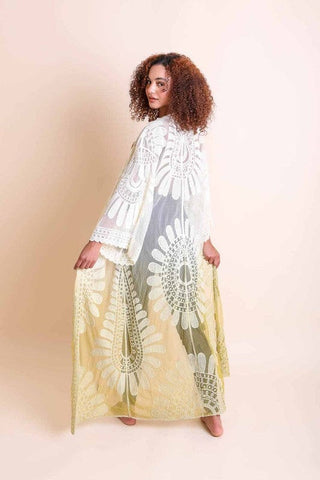 Ombre Bohemian Lace Kimono *Online Only* - Premium kimonos at Lonnys NY - Just $68! Shop Womens clothing now 