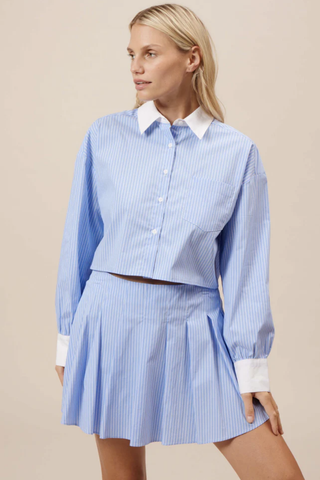 Lucy Paris Hudson Button Up Top - Premium Shirts & Tops at Lonnys NY - Just $75! Shop Womens clothing now 