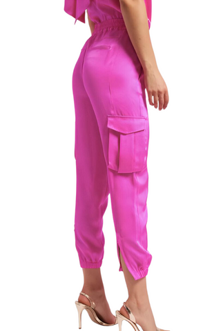 Generation Love Chandra Satin Jogger - Premium pants from Generation Love - Just $235! Shop now 