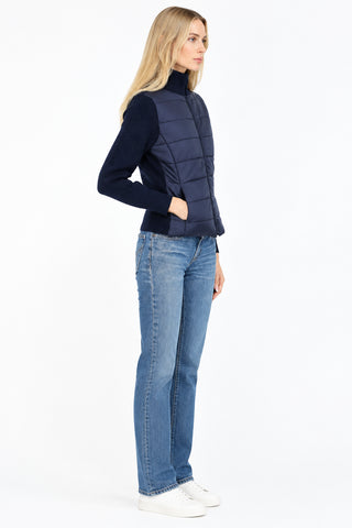 Metric Shaker Stitch Zip Up Jacket