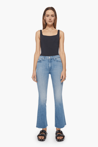 Mother Denim The Weekender Fray - Premium Jeans at Lonnys NY - Just $238! Shop Womens clothing now 