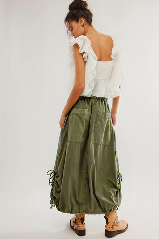 FREE PEOPLE Picture Perfect Parachute Skirt - Premium Skirts from Free People - Just $78! Shop now 