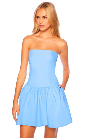 Susana Monaco Poplin Tube Flared Dress - Premium dresses at Lonnys NY - Just $188! Shop Womens clothing now 