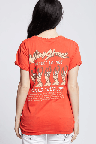 The Rolling Stones Voodoo Lounge Tee- World Tour Tee - Premium tops at Lonnys NY - Just $48! Shop Womens clothing now 