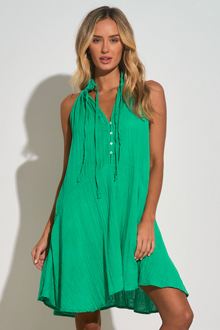 Elan Halter Dress - Premium dress at Lonnys NY - Just $76! Shop Womens clothing now 
