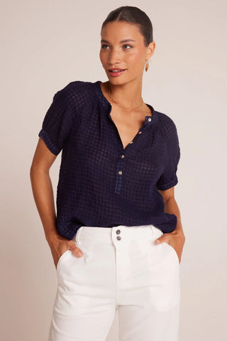 Bella Dahl Short Sleeve Raglan Pullover Shirt - Premium Shirts & Tops at Lonnys NY - Just $130! Shop Womens clothing now 
