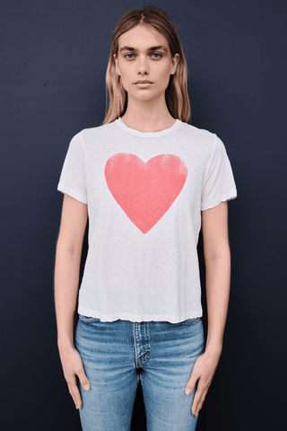 Sundry Heart Boxy S/S T-Shirt - Premium Shirts & Tops from Sundry - Just $68! Shop now 