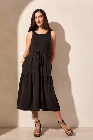 Tribal Boat Neck Tiered Maxi Dress - Premium clothing at Lonnys NY - Just $99! Shop Womens clothing now 