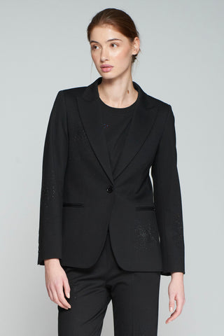 Vilagallo Heather Strass Blazer - Premium clothing at Lonnys NY - Just $420! Shop Womens clothing now 