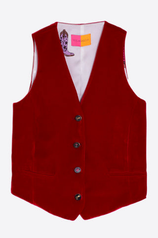 Vilagallo Agata Vest - Premium clothing at Lonnys NY - Just $195! Shop Womens clothing now 